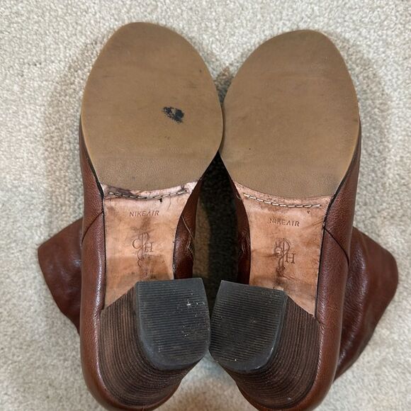 Cole Haan Nike Air Heeled Brown Ankle Vintage Cassidy Booties Women Size 9.5B - Picture 6 of 11